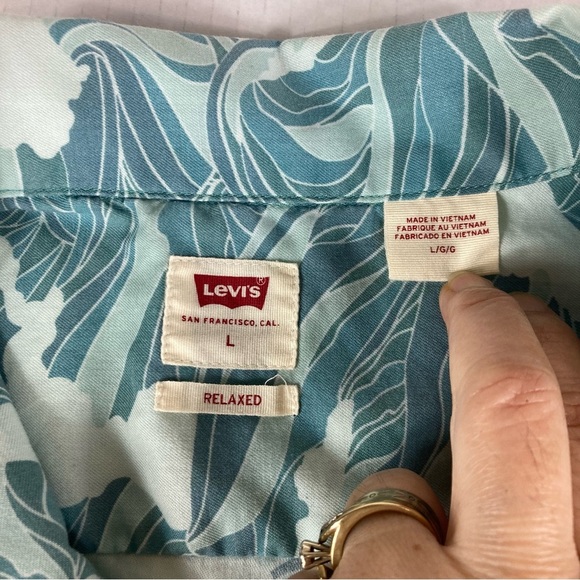 Levi’s Bottom Down Shirt Size L - Picture 4 of 6